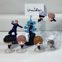 【呪術廻戦 】*五条悟* *虎杖悠仁* *伏黒恵* *釘崎野薔薇* *伊地知潔高* ちっちゃいの8体セット！