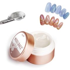 【在庫処分】ジェルセット 5g ポリッシュ gel clay クリア 手でこねる リングネイル ネイルジェル ジェル 粘土 粘土ジェル ジェルネイル Modelones