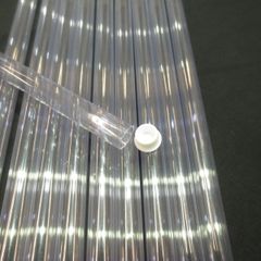 筒 筒型 円筒形 容器 プラスチック 入れ物 長尺 細い 長い つつ  【 1本 】