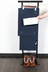 浴衣反物 新品 ライトブルー 朝雲 本染 SS15 - メルカリ 