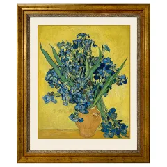 ワイドサイズ油彩額装 花瓶の黄色いバラ 畑省三 SYOZO・HATA 本人サイン