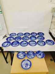 Royal Copenhagen イヤープレート 20枚 箱なし プレートのみ 1973 1975-77 1990-2005 ロイヤルコペンハーゲン ロイコペ クリスマス コレクション 飾り皿 壁飾り