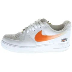 NIKE (ナイキ) ×KITH NYC 2020 AIR FORCE 1 LOW WHITE キス ニューヨーク 2020 エアフォース1 ローカットスニーカー ホワイト US10/28cm CZ7928-100