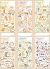 シール おひるねファミリーステッカー miw_82282_82287set 全6柄セット ohirune family sticker シートシール ステッカー マインドウェイブ mindwave ステッカー 可愛いシール おしゃれシール おすすめシール