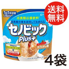 【4袋セット】ロート製薬 セノビックPlus カフェオレ味 180g