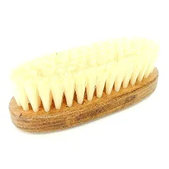【新品・未使用】 江戸屋 白豚毛 靴ブラシ ３種→小判型2点のみ 予約販売 | 江戸屋 × 靴磨き選手権オリジナルブラシ - Liriche