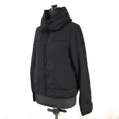 美品★Ray Beams【レイビームス】中綿入りジャケット【レディースS程度/黒/black】フード/防寒アウター/ブルゾン/Jacket/Jumper◆BJ084-c