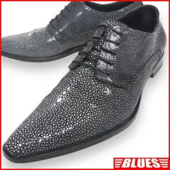 HUGO BOSS ヒューゴボス イタリア製 レースアップシューズ 25.5 本革 スティングレー NR3295のサムネイル