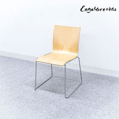【展示品】Engelbrechts エンゲルブレヒト Chairik 107 チェリックチェア ダイニング オフィス アームレス チェア スタッキング プライウッド エリック・マグヌッセン【1】