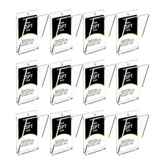 HG CHASING TRIBE マグネットローダー カードローダー 12個セット トレーディングカード 35pt UVカット マグネットホルダー カード保護 収納 トレカ保護ケース コレクション 磁石式 ワンタッチ マグネット式でカードの交換・保管が簡単 0