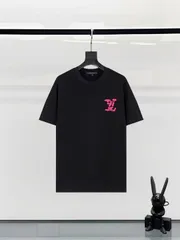【今日特価】Louis Vuitton 25SS プリントロゴ シャツ