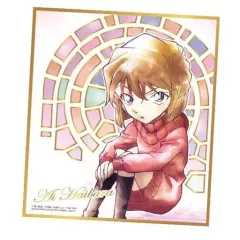 【中古】食玩 雑貨 14.灰原哀(金色箔押し) 「名探偵コナン色紙ART6」
