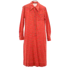 激レア柄 国内完売品 HERMES エルメス シャツワンピース 40