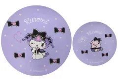 【中古】皿・茶碗 15.クロミ メラミン皿セット(2枚セット) パープル 「サンリオ当りくじ クロミ当りくじ」