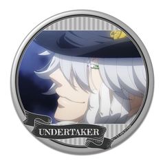 TVアニメ『黒執事 -寄宿学校編-』 缶バッジ 葬儀屋 C KBAN-K016-m23