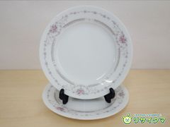 【中古】M▽ノリタケ 皿 プレート 6204 BENTON 2枚セット (38615)