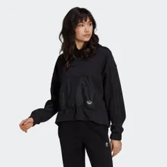 アディダスオリジナルス adidas Originals ボクシーパーカー フーディー レディース WOMEN VOXY HOODIE GN3102 BLACK
