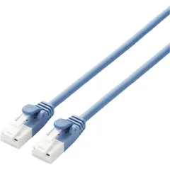 エレコム　ツメ折れ防止 LANケーブル Cat6A準拠 やわらか 0.5m ブルー LD-GPAYT/BU05