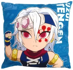 【中古】クッション・本体 宇髄天元 ”繋がる”モチーフクッション 「鬼滅の刃×ufotable DINING -HIROMA-」 開店記念グッズ