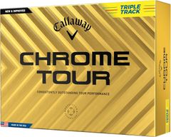 キャロウェイ(Callaway) ゴルフボール CHROME TOUR 24 1ダース(12個入り) 4ピース