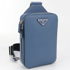 PRADA プラダ ワンショルダーバッグ プラダ ブリック サフィアーノ 2VZ106 9Z2 F0154 ボディバッグ/サフィアーノレザー【中古】 メンズのサムネイル