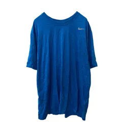 NIKE 半袖 ロゴTシャツ 2XL ブルー ナイキ スポーツウェア ビッグサイズ 古着卸 アメリカ仕入 a704-6120