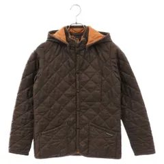 LAVENHAM (ラベンハム) フーデッドキルティング スナップボタン ジャケット ブラウンのサムネイル