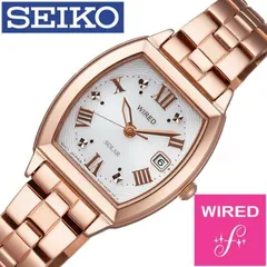 セイコー ワイアード エフ SEIKO WIRED f ソーラー 腕時計 レディース AGED077 メタル ベルト ソーラー ワイヤード SEIKO　管理番号34