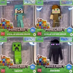 【中古】トレーディングフィギュア 全4種セット 「Minecraft メタルフィグ W3 個別ブリスターパッケージ仕様」