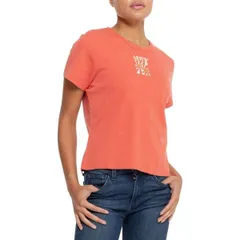 【送料無料】 リーバイス レディース シャツ トップス Levi's Rickie Graphic Daisy T-Shirt - Short Sleeve Pink