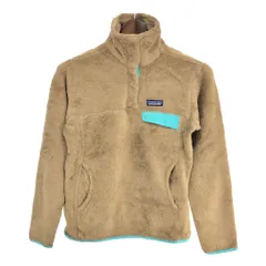 patagonia パタゴニア リツール スナップT フリースジャケット アウトドア ベージュ (レディース S) 中古 古着 S9867