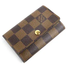 LOUIS VUITTON ルイ・ヴィトン 6連キーケース ミュルティクレ6 キーケース モノグラム ブラウン N62630 CT3161 ユニセックス 中古