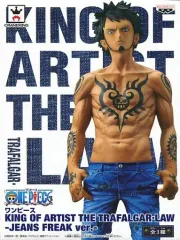 【中古】フィギュア トラファルガー・ロー(ブルー) 「ワンピース」 KING OF ARTIST THE TRAFALGAR.LAW-JEANS FREAK ver.-