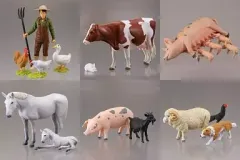 ♯Kqi17Qz カプセルQ 北海道サンゴー牧場の朝B1/35全6種 Amazon | ♯Kqi17QzカプセルQ北海道サンゴー牧場の朝B1/35家畜