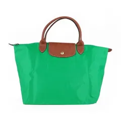 新品 ロンシャン LONGCHAMP ハンドバッグ ル プリアージュ トップハンドルバッグ Mサイズ グリーン