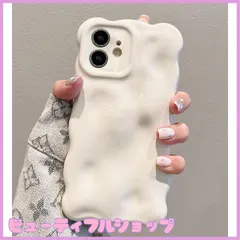 【特価】UEEBAI iPhone 12 6.1 inch 用 ケース ウェーブデザイン スマホカバー 可愛い おしゃれケース カラフルケース TPUカバー カーリーウェーブケース 軽量 薄型 グリッター 光沢カバー 耐衝撃iphoneケース 人気iphone