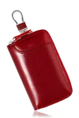 【色: ワインレッド】メンズ キーケース [Calabrone] 収納スペースの