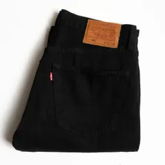 【美品】 LEVI'S PREMIUM【ブラック デニム パンツ 】31×32 リーバイス WSM 25100427