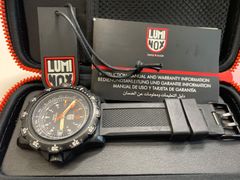 入手困難 ルミノックス スコットキャセル 限定ボックス 青文字盤 3954