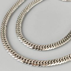 ⭐️本日価格！Pt850 ♡ プラチナスクリューネックレス 造幣局刻印あり PT850 6面 ダブル 30g 60cm ネックレス プラチナ 造幣局刻印有り
