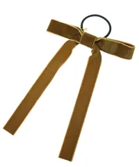 新品 [ヴァンテーヌ] VINGTAINE ベルベット ロング リボン ヘアゴム ポニーフック ヘアカフ ヘアカフス シンプル ヘアアクセサリー H7384