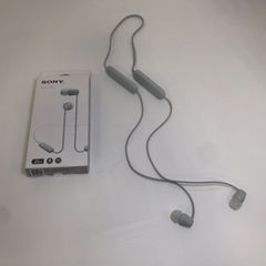07m0776 SONY WI-C100/WZ Bluetooth ワイヤレスイヤホン  ホワイト ソニー イヤホン ブルートゥースイヤホン 【USED】
