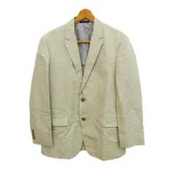 ブルックスブラザーズ テーラードジャケット アウター リネン混 大きいサイズ メンズ 42Rサイズ ベージュ Brooks Brothers 【中古】のサムネイル