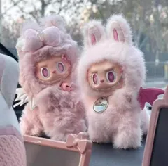 2025年最新】Labubu ぬいぐるみ ピンクの人気アイテム - メルカリ