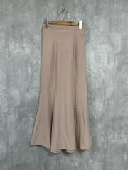 COCODEAL ココディール チェック柄 マーメイド ロング スカート size2/オレンジ ■◇ レディース