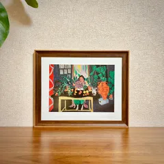 ☆額縁付アートポスター☆アンリ・マティス（マチス）☆Matisse☆インテリア絵画☆Interior with an Etruscan Vase (Intérieur au vase étrusque), 1940☆5