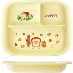 パンどろぼう ランチ皿 ランチプレート 抗菌 電子レンジ・食洗機対応 スケーター