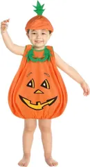 S976 ハロウィン衣装 子供 かぼちゃ 赤ちゃん コスチューム 着ぐるみ
