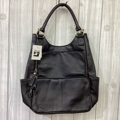 新品 牛革製 リュックサック ハンドル付き 女性向き 豊岡工房 ポケット多数 ブラック 日常使い 日本製 MS0021