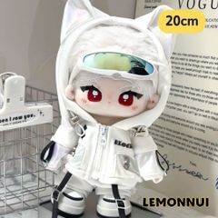 即納 本体 スケルトン 骨 ぬいぐるみ 20CM 無属性 着せ替え